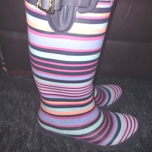 Women's Tall Rain Boots Size 10